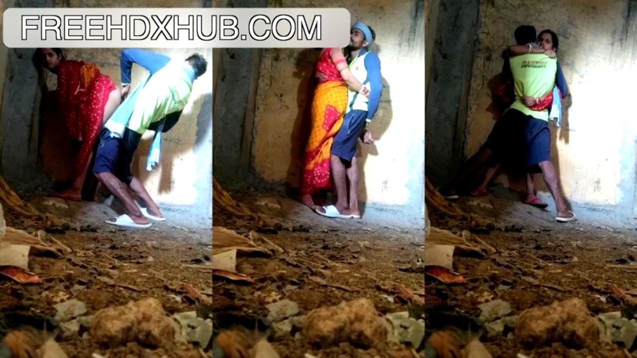 Bhabhi Ka Lover Ne Kiya Khade Khade Chudai Desi MMS