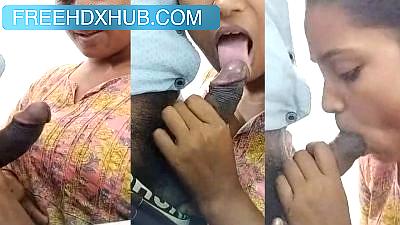 Indian GF Boyfriend Ko Mund Mein Bhari Kiya